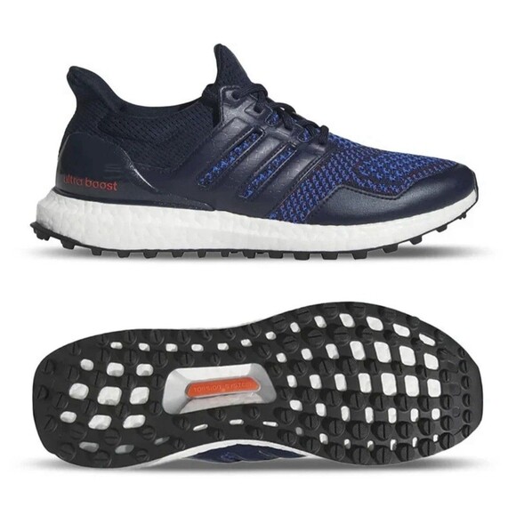 Size 11 Adidas UltraBoost 1.0 Collegiate Navy Spikeless Mens Golf Shoes IE2137 main image 7